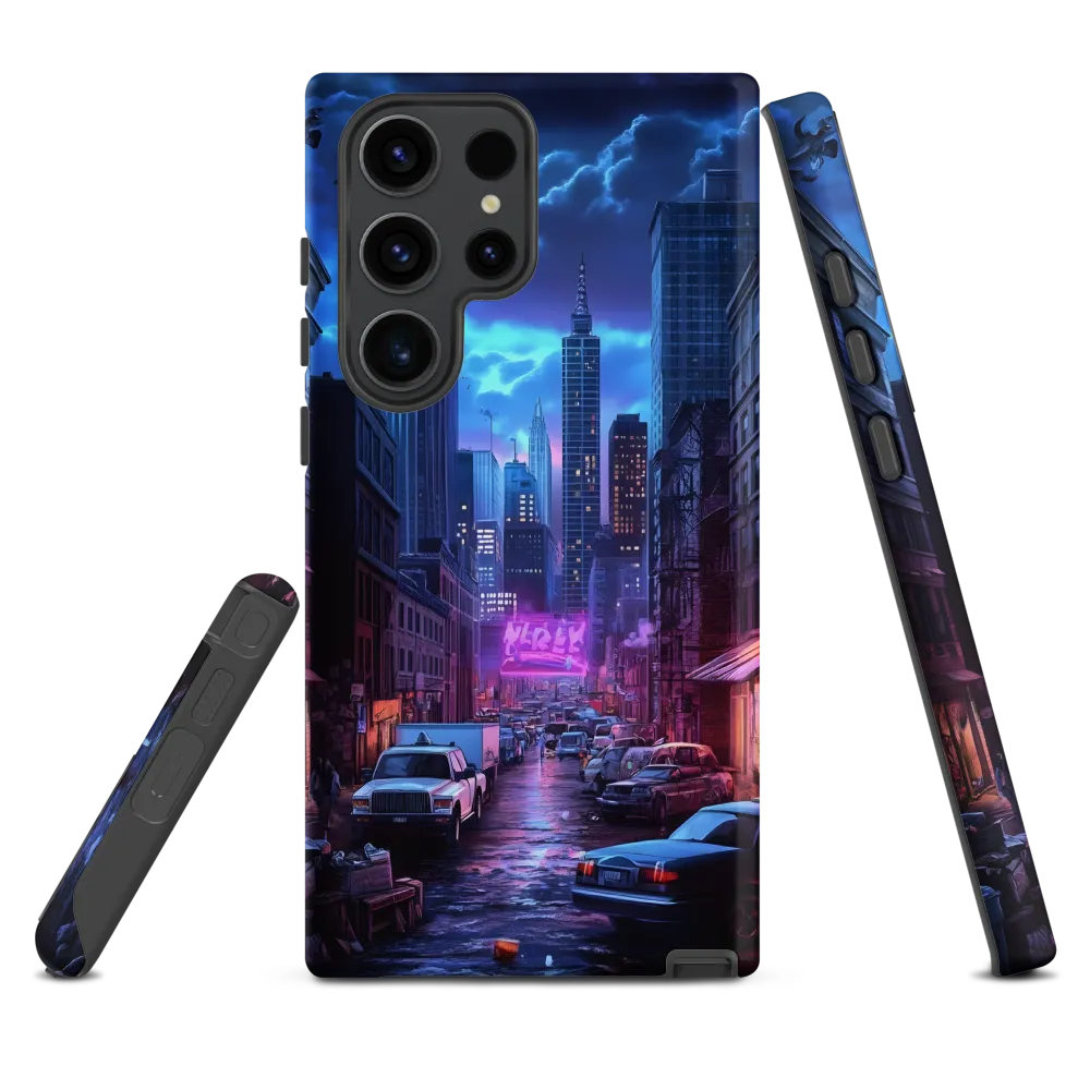 Urban Mystique: A Cyberpunk Night