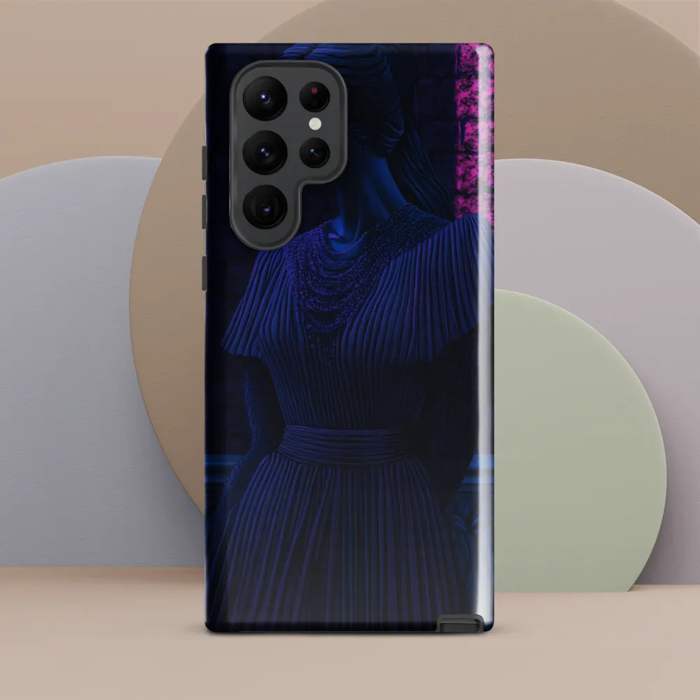 The Serene Silence | Phone Case |  S22 Ultra | Tough Case | Glossy