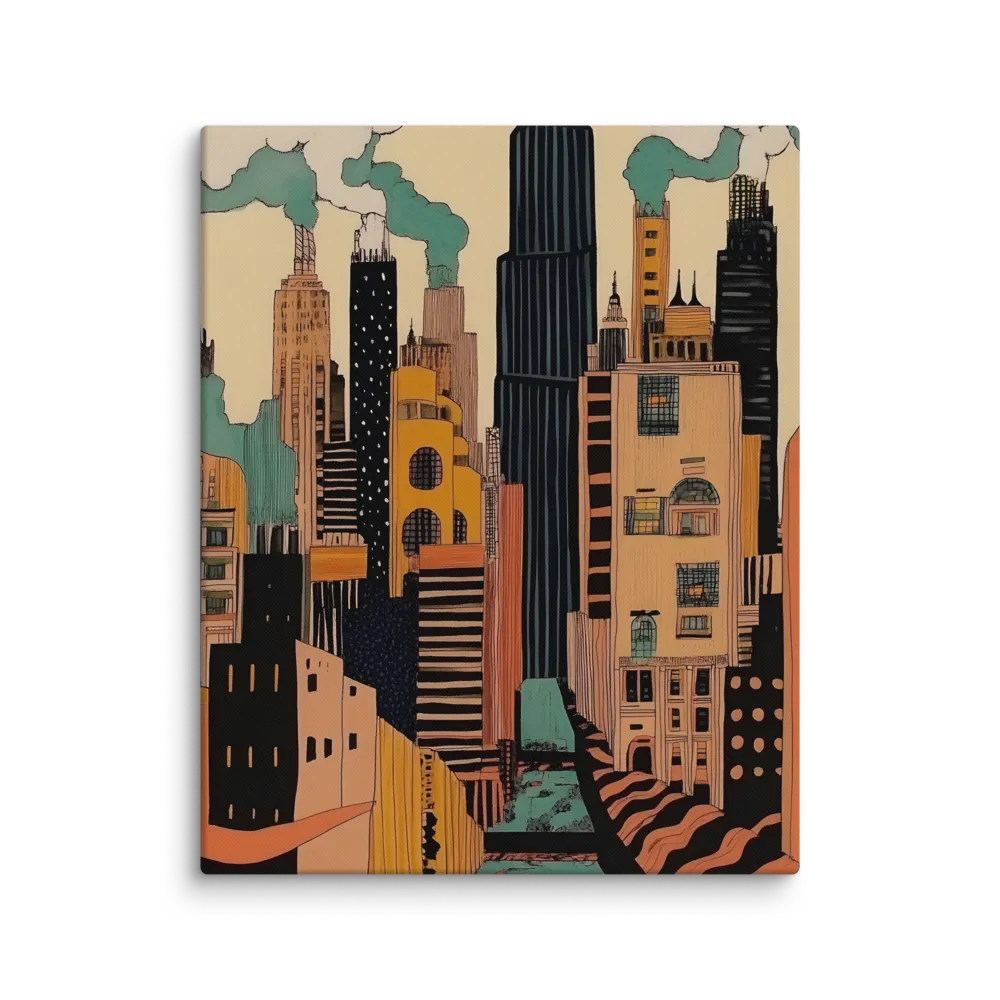 Urban Symphony in Ink