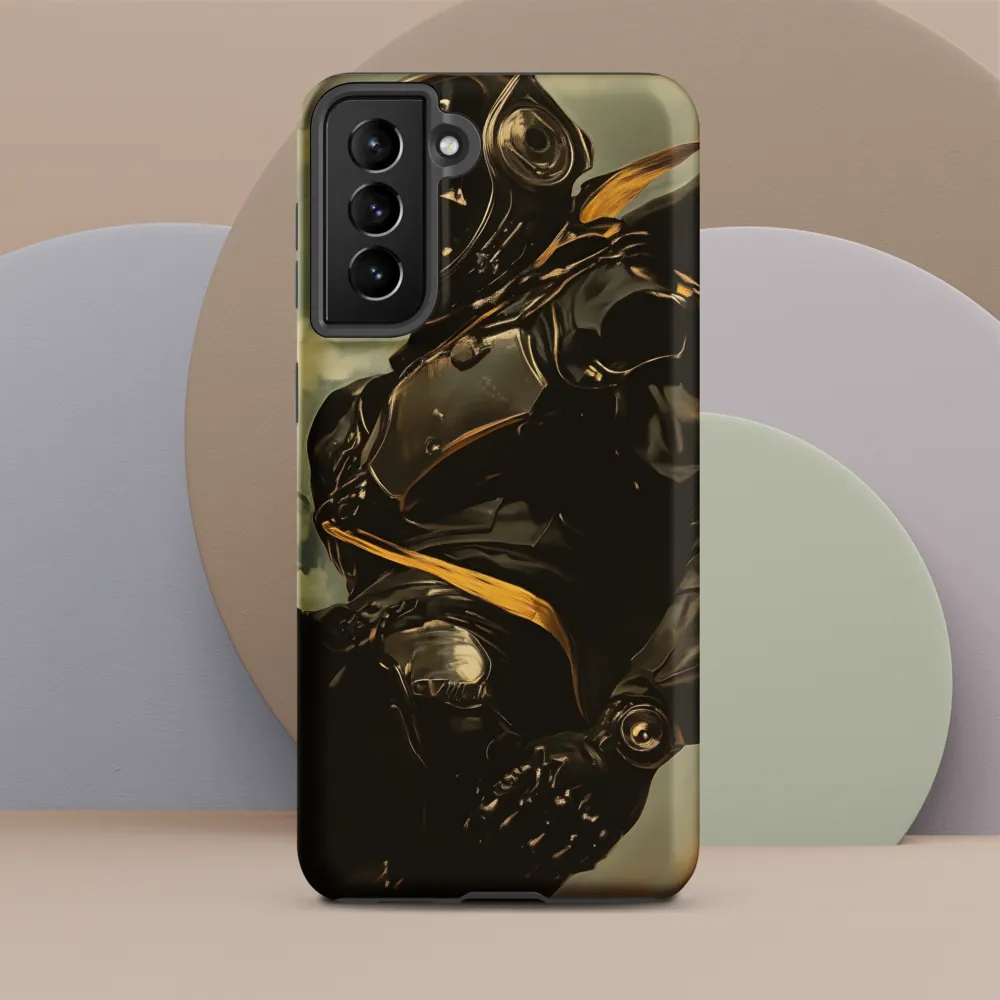 Ethereal Explorer: The Enigmatic Astronaut | Phone Case |  S21 Plus | Tough Case | Matte