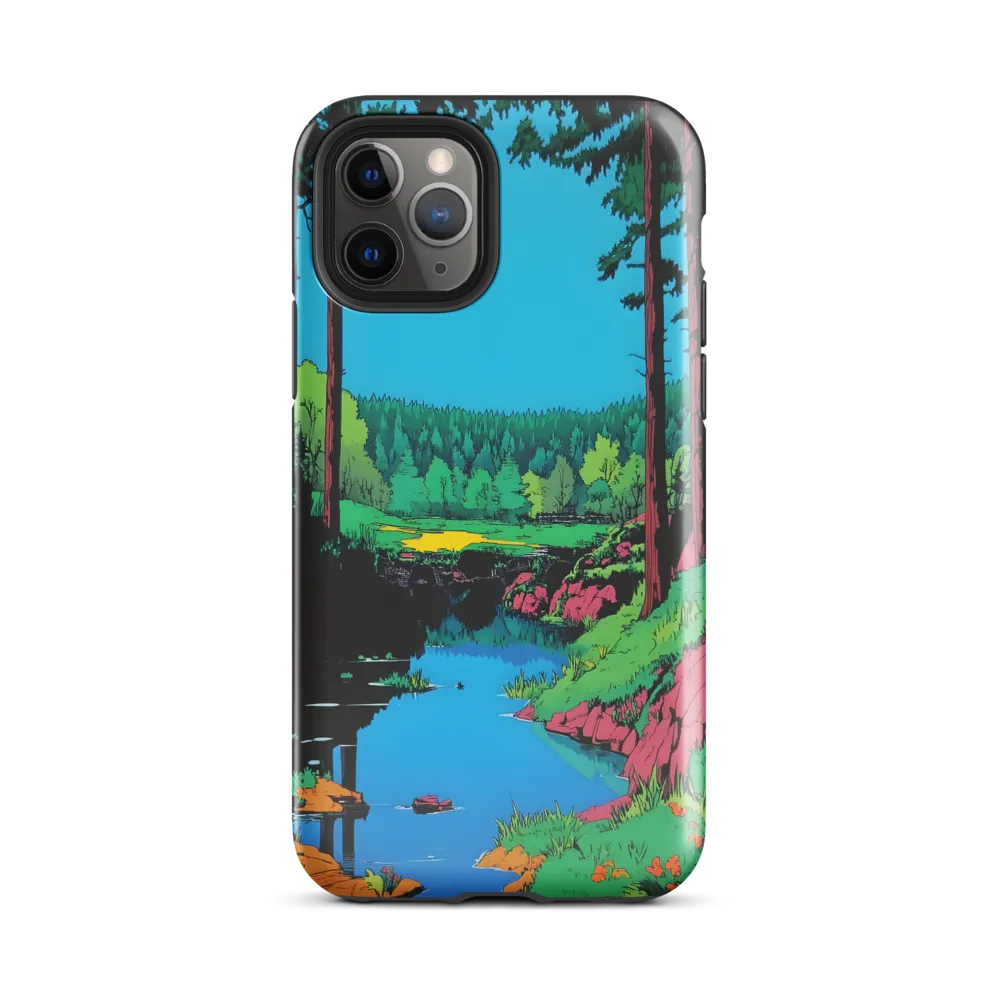Tranquil Reflections: A Vibrant Landscape