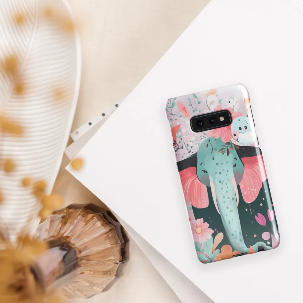 Whimsical Elephant in Bloom