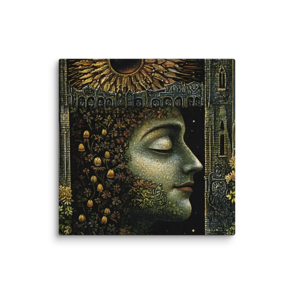 Nature’s Embrace: The Infinite Connection | Canvas | 8″×8″