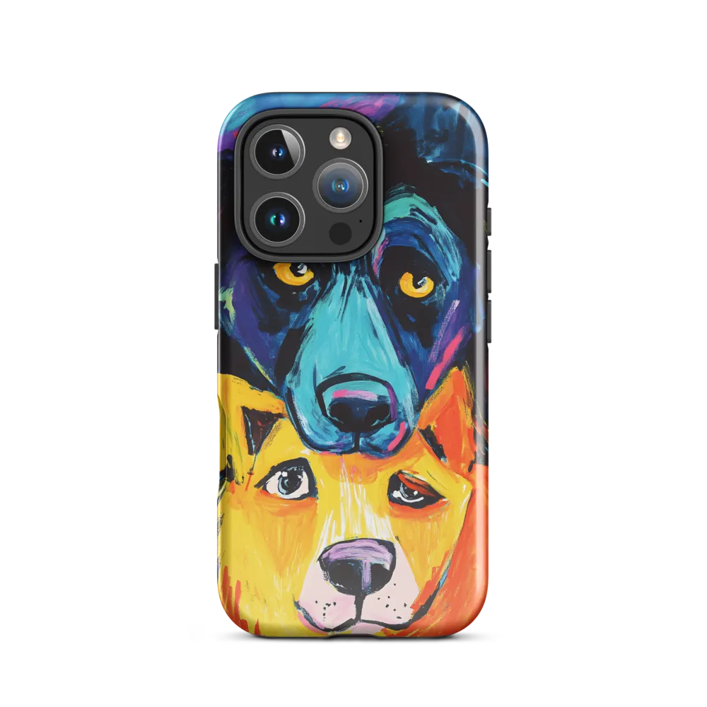 Vibrant Companions: An Expression of Canine Spirit