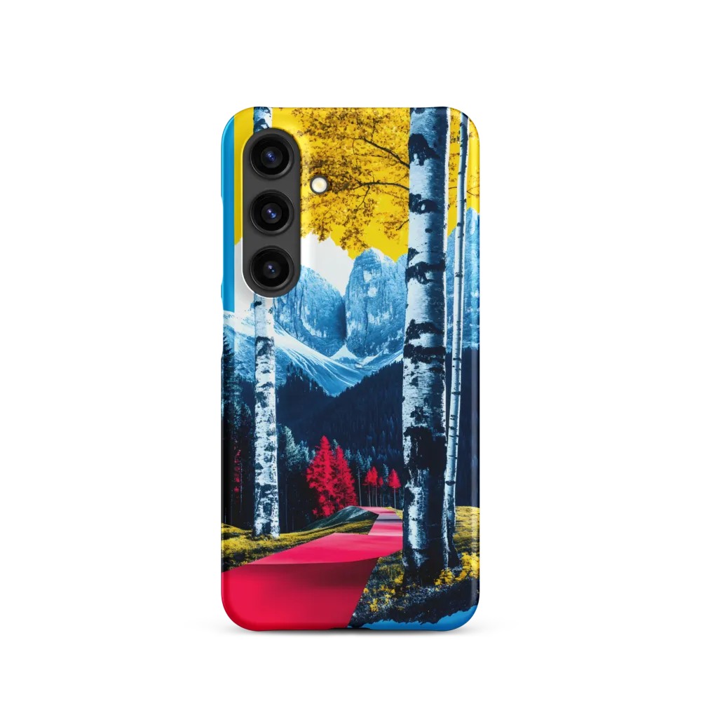 Vibrant Pathways in a Surreal Landscape