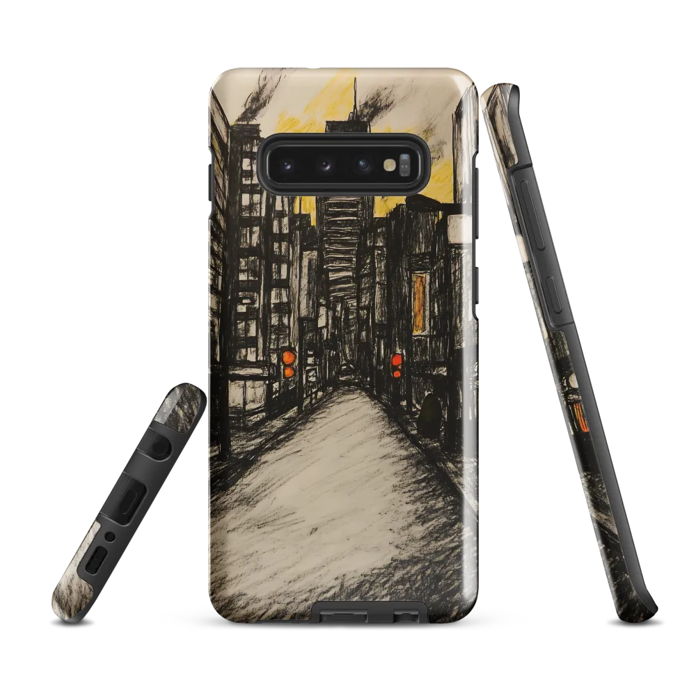 Cityscape of Solitude | Phone Case |  S10 Plus | Tough Case | Glossy