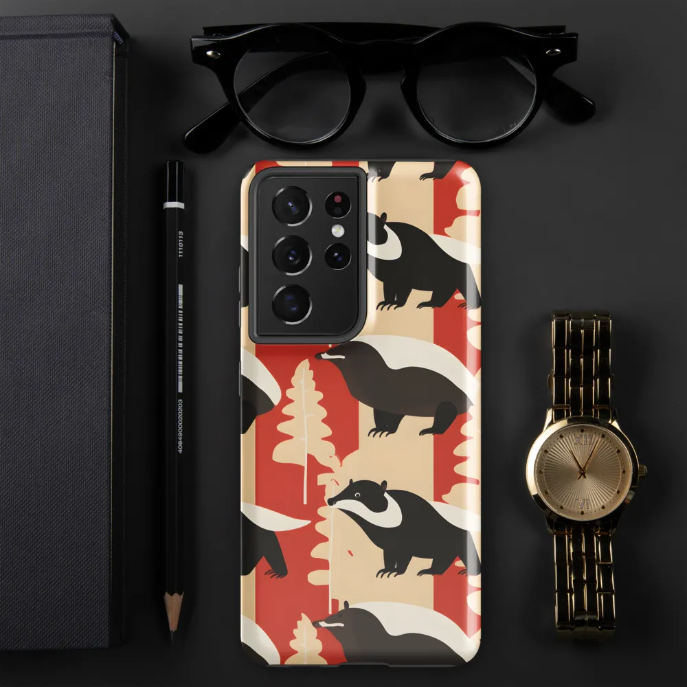 Wildlife Pattern: The Badger Tale