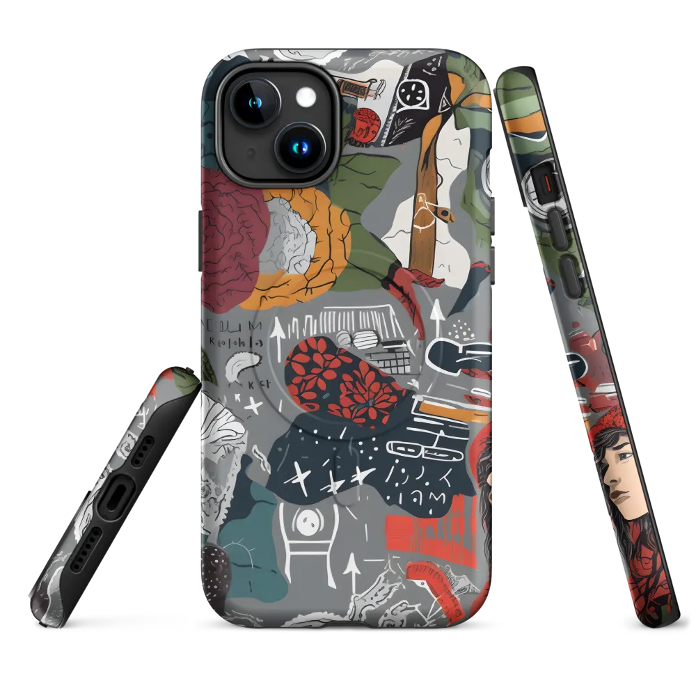 Enigmatic Whispers of Nature | Phone Case |  15 Plus | MagSafe® Tough Case | Matte