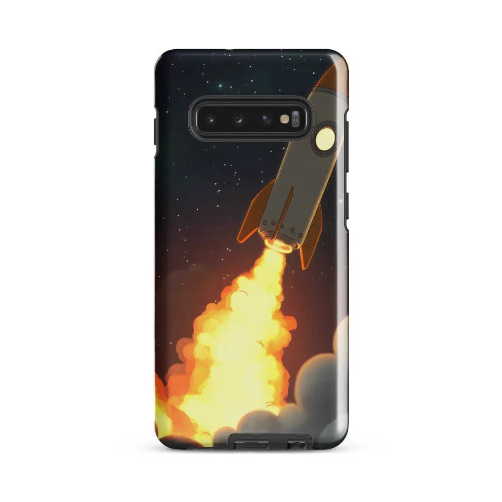 Launch into the Cosmos | Phone Case |  S10 Plus | Tough Case | Glossy