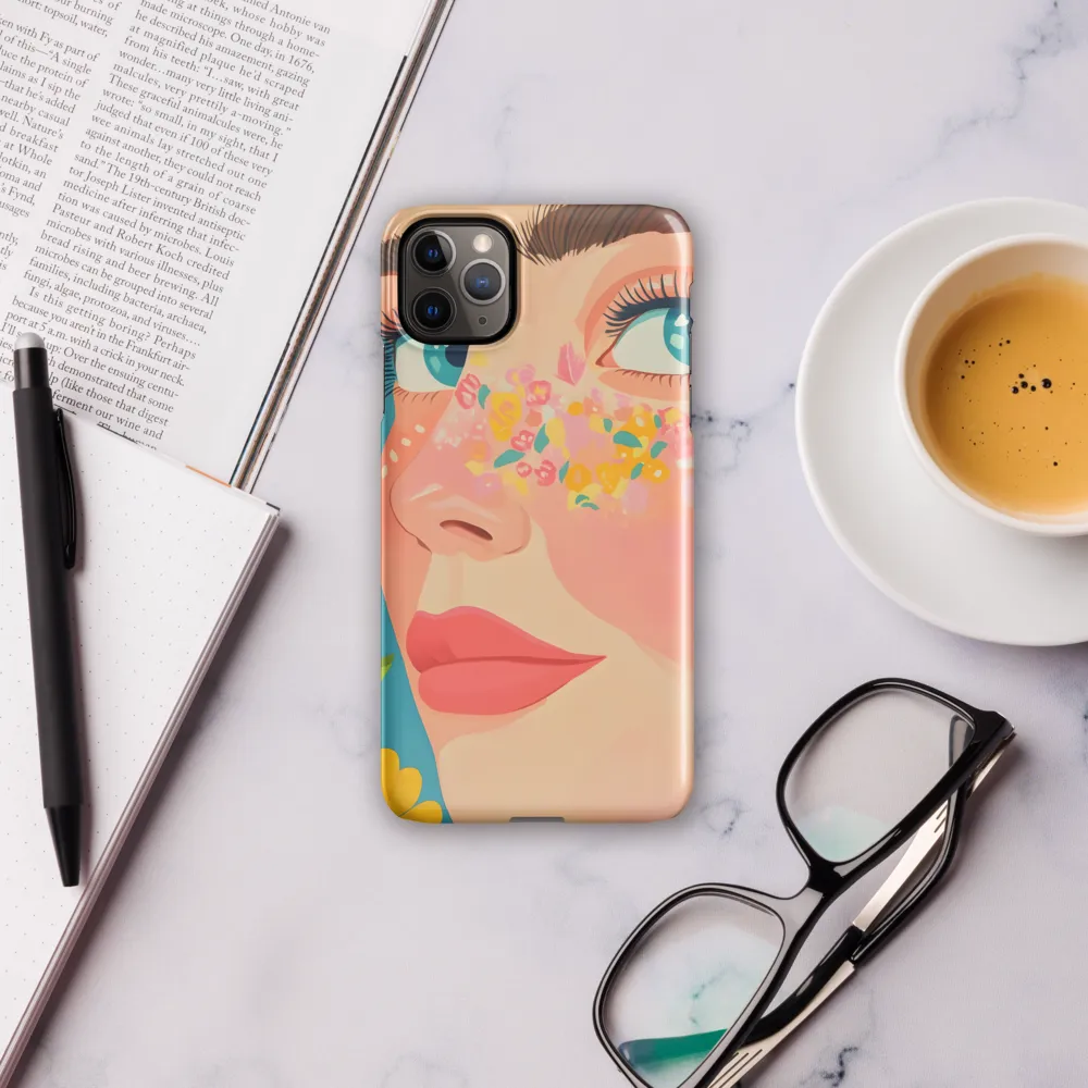 Floral Serenity | Phone Case |  11 Pro Max | Snap Case | Glossy