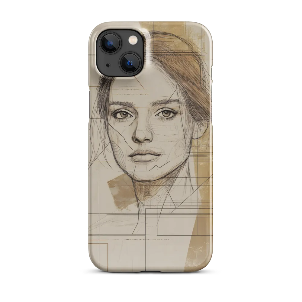 Geometric Elegance: A Modern Portrait
