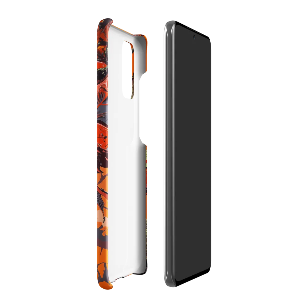 Life in Motion: An Abstract Tree | Phone Case |  S20 Plus | Snap Case | Matte