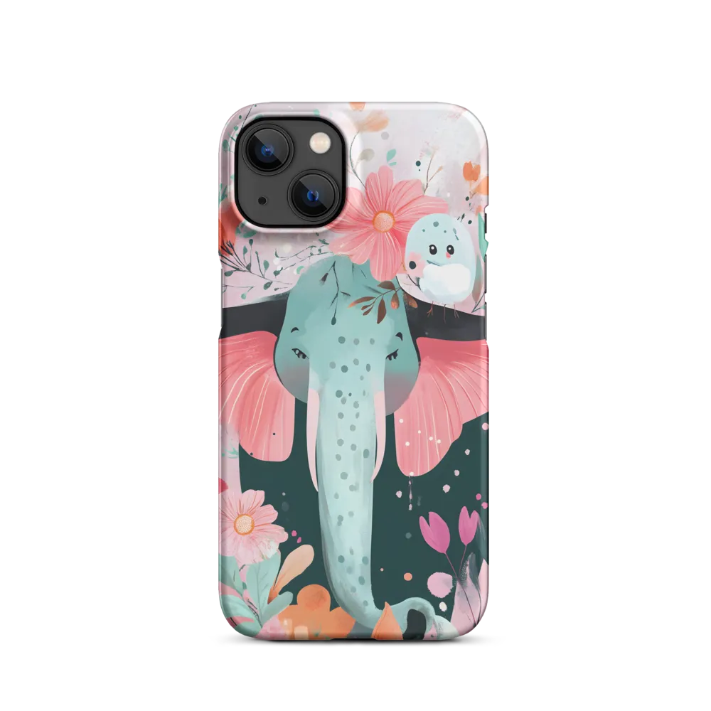 Whimsical Elephant in Bloom