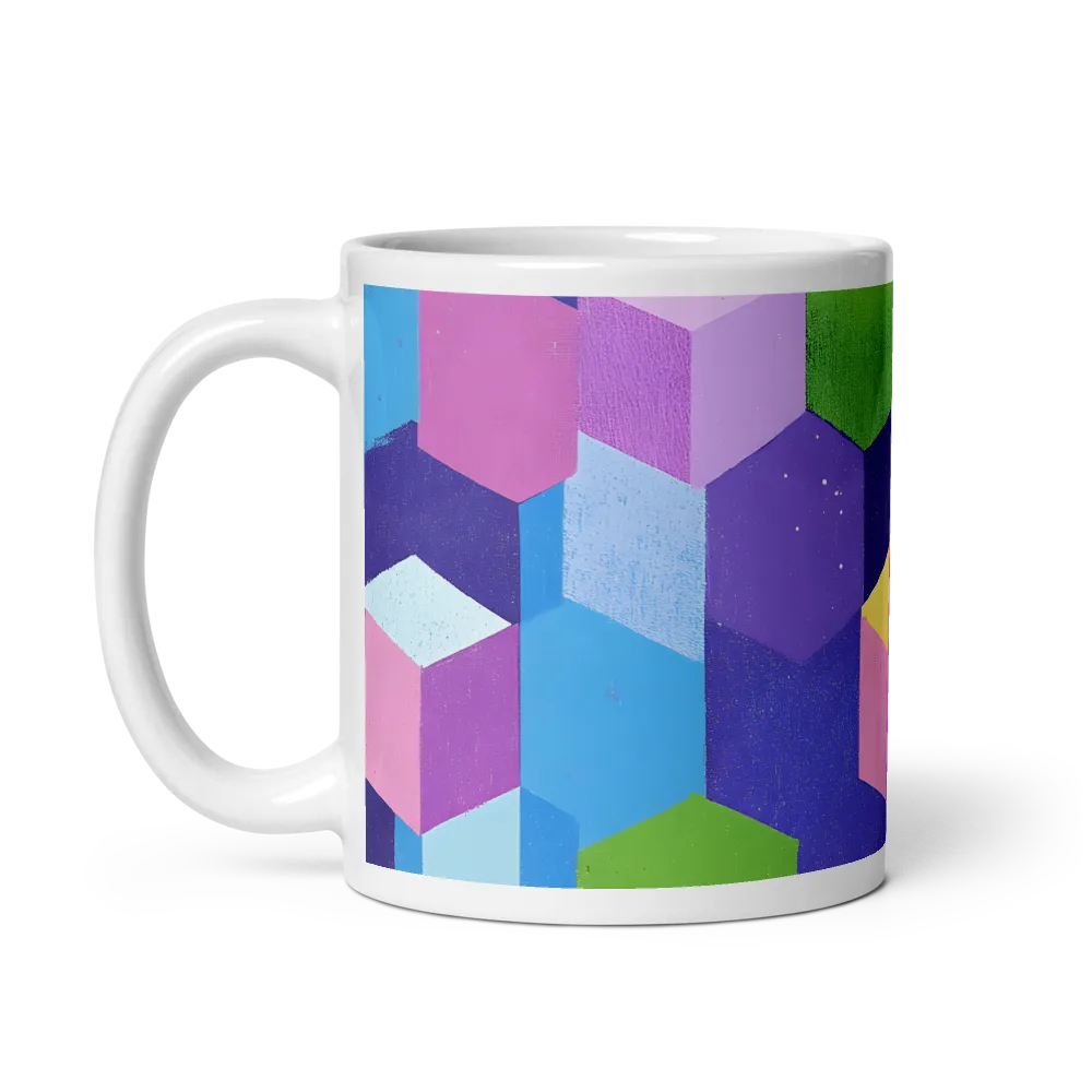 Geometric Harmony | Mug with White inside | 11 oz