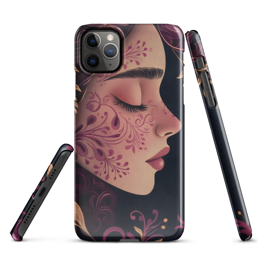 Serenity in Bloom | Phone Case |  11 Pro Max | Snap Case | Glossy