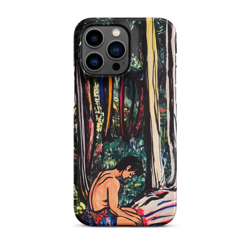 Contemplation in Nature | Phone Case |  14 Pro Max | Snap Case | Matte