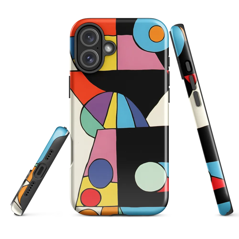 The Play of Shapes | Phone Case |  16 Plus | Tough Case | Glossy