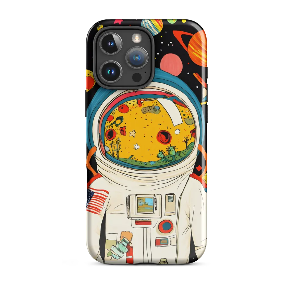 Cosmic Curiosity: Journey Within the Helmet