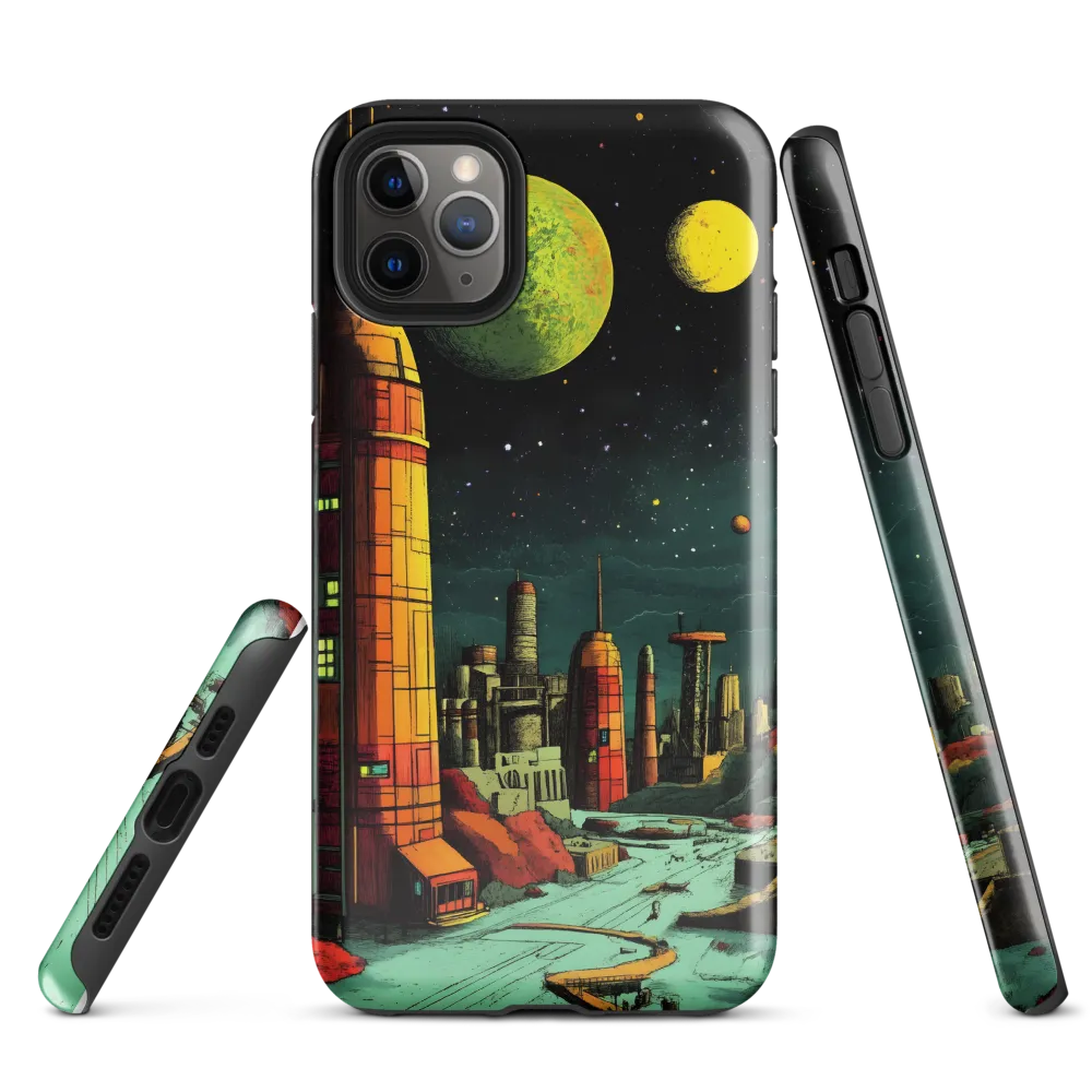 Cosmic Cityscape | Phone Case |  11 Pro Max | Tough Case | Glossy