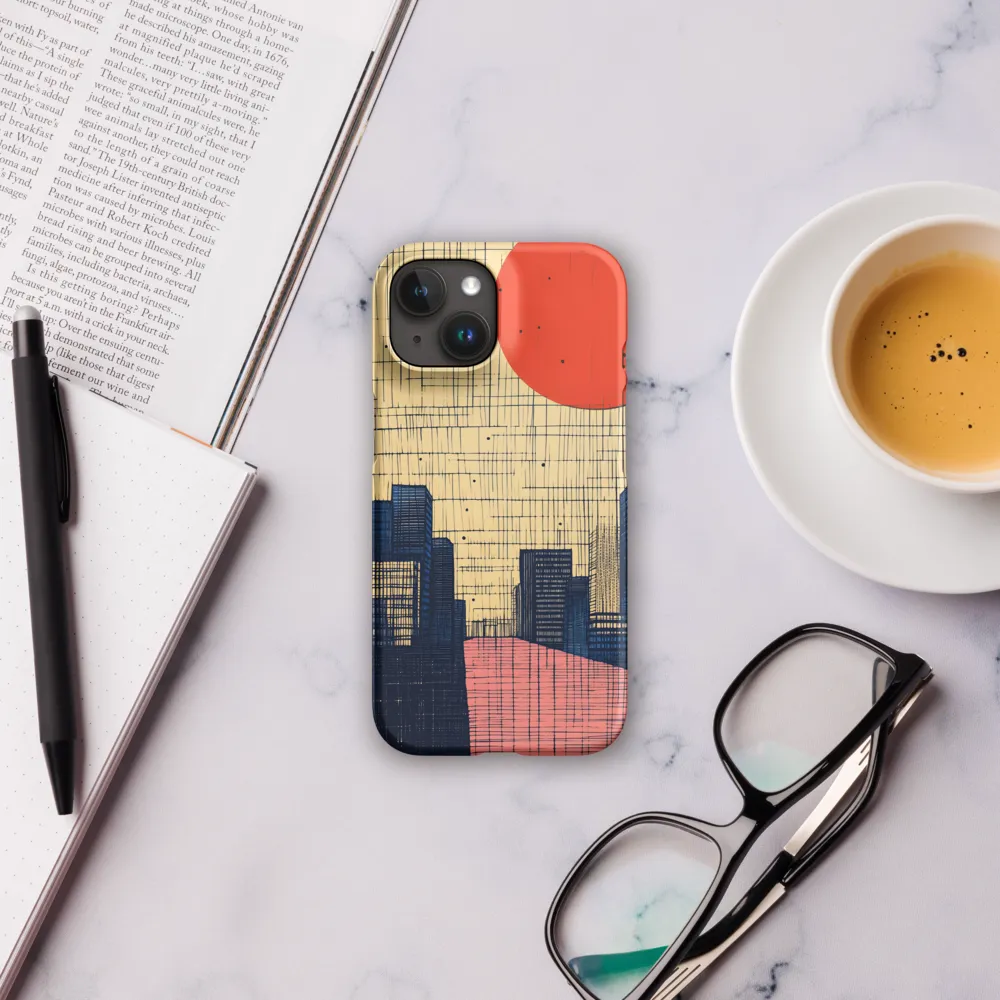 Urban Echoes: A Minimalist Cityscape