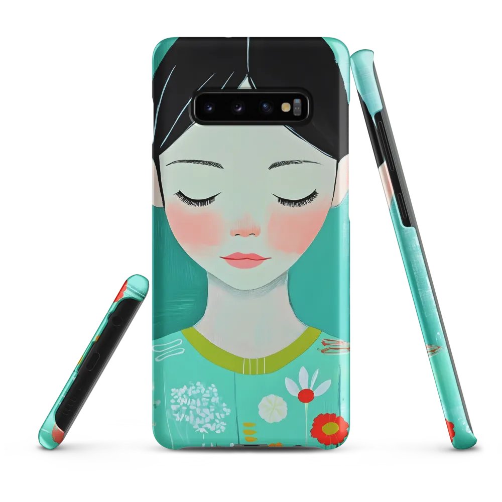 Tranquil Blossom | Phone Case |  S10 Plus | Snap Case | Matte