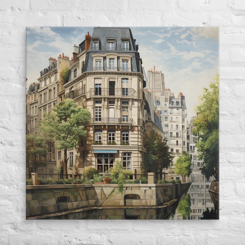Reflections of Paris | Canvas | 37″×37″