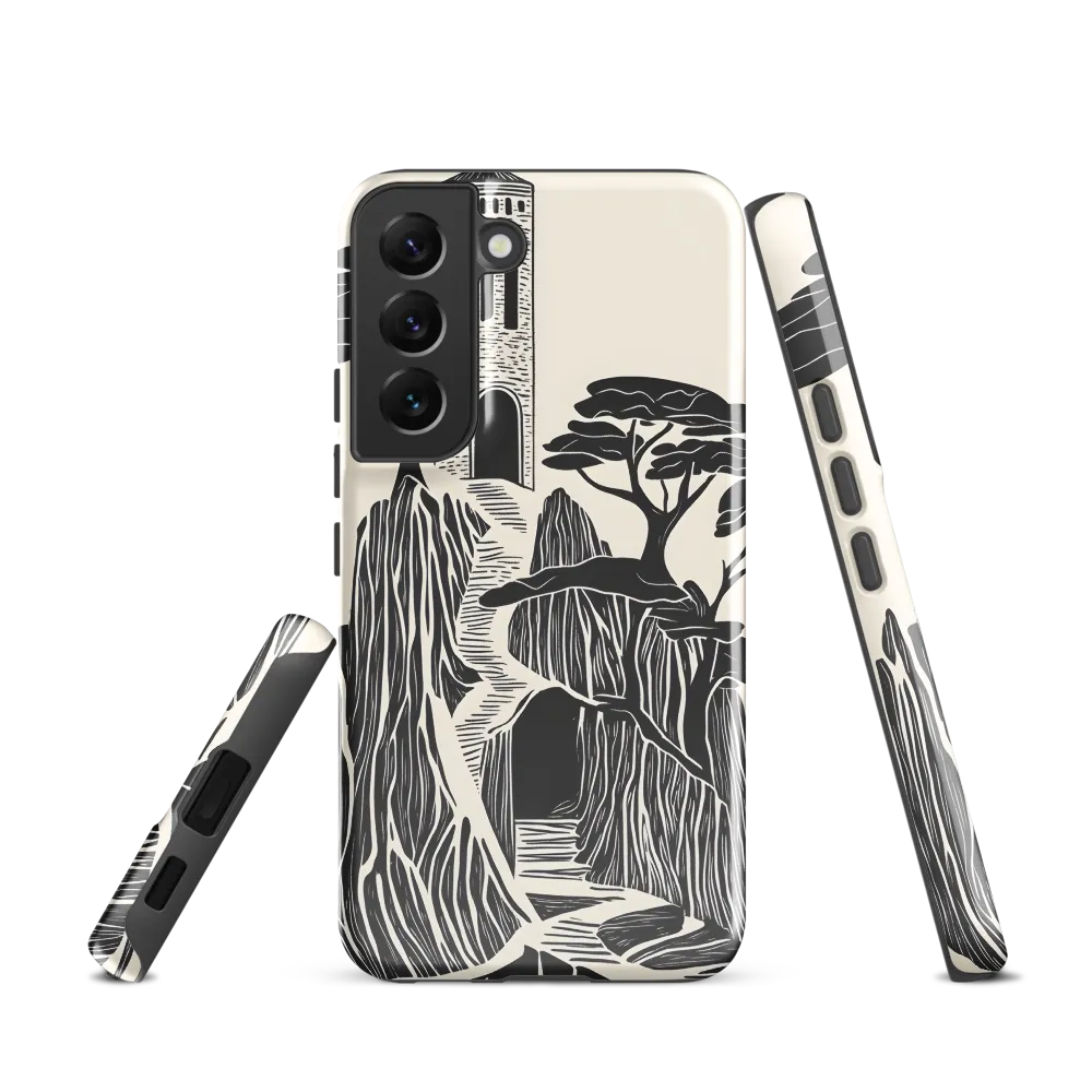 Echoes of a Mystical Tower | Phone Case |  S22 | Tough Case | Glossy