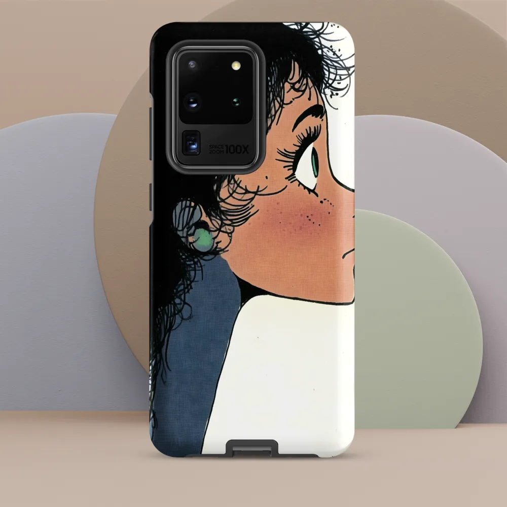 Whispers of Contemplation | Phone Case |  S20 Ultra | Tough Case | Matte