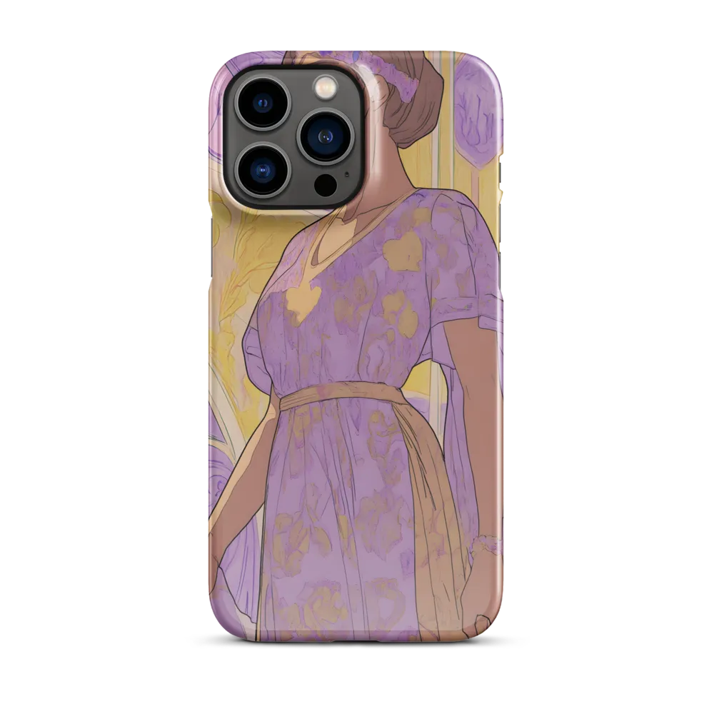 Elegance in Floral Harmony | Phone Case |  13 Pro Max | Snap Case | Glossy