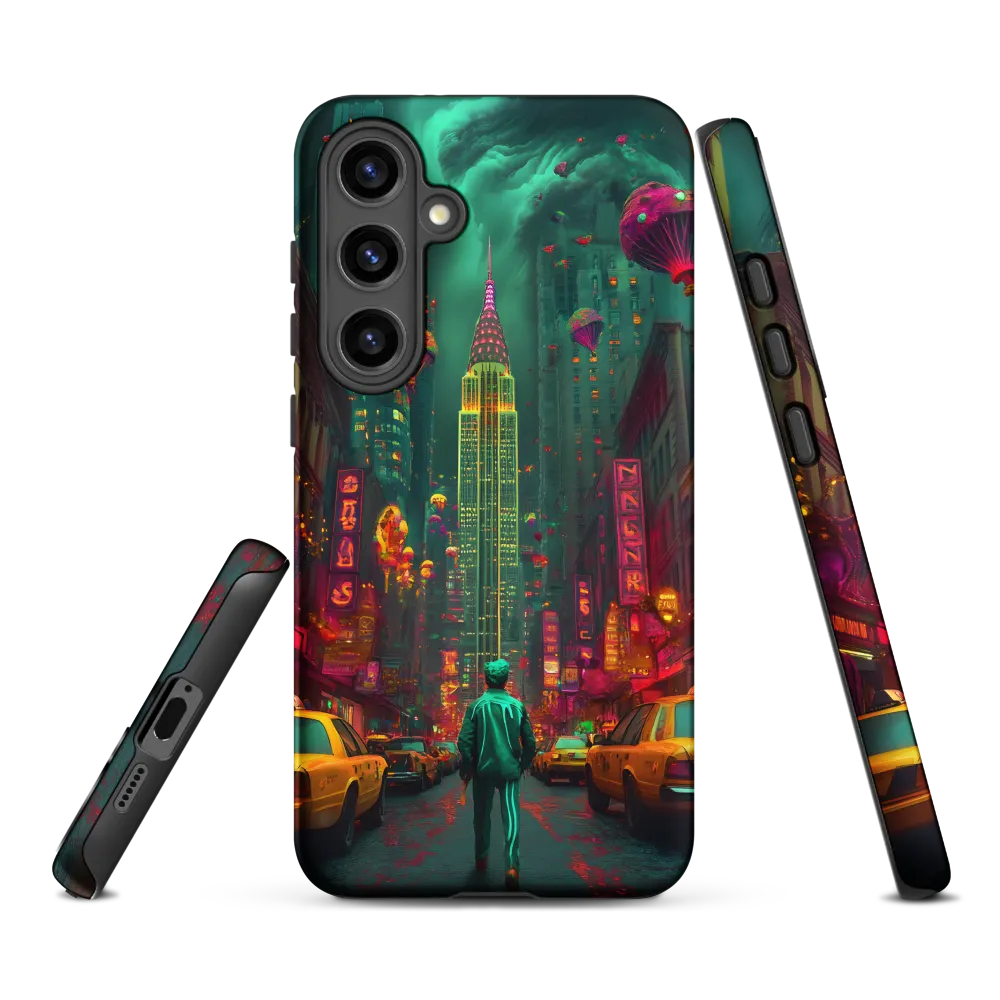 Neon Dreams: A Surreal Urban Journey