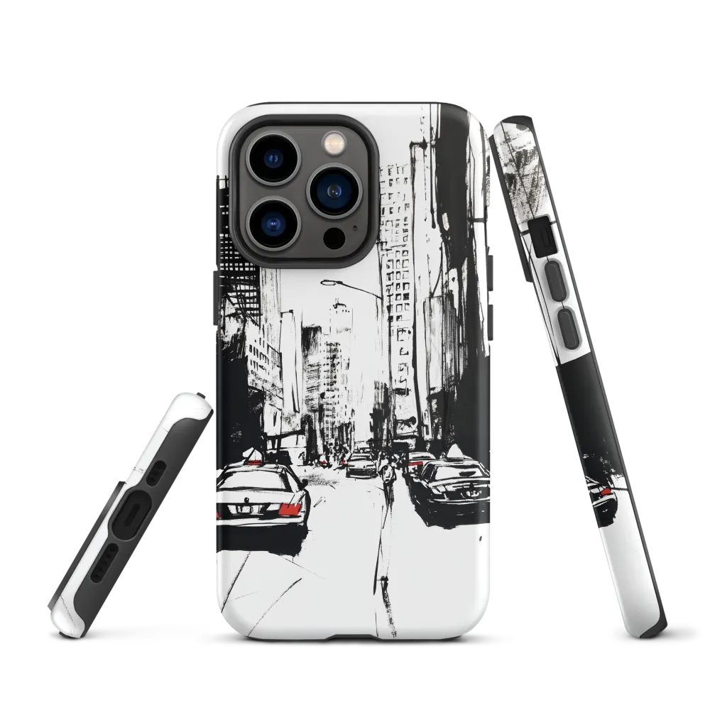 Urban Pulse: A Monochromatic Journey