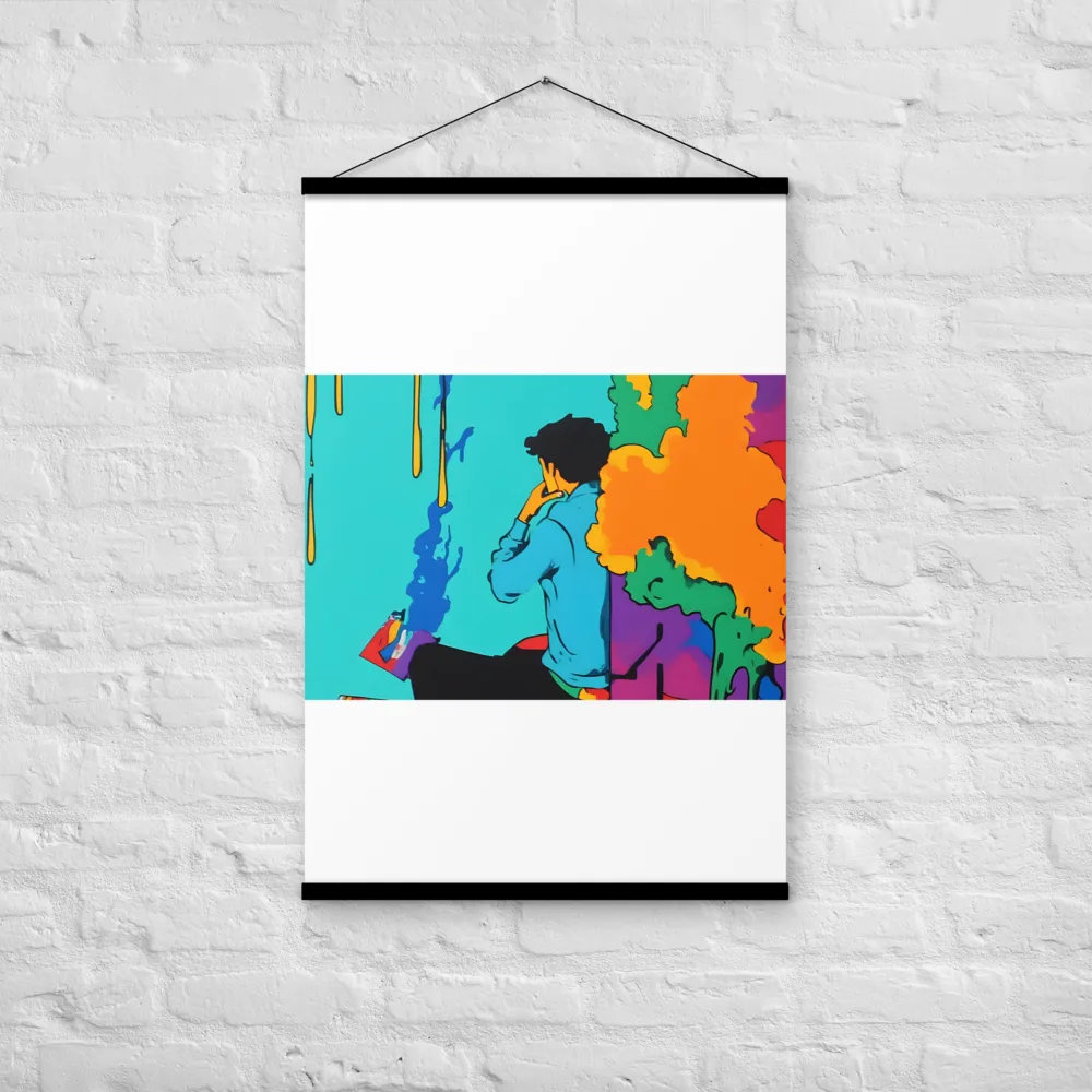 The Artist Within | Poster With Black Wood Hanger | 24″×36″
