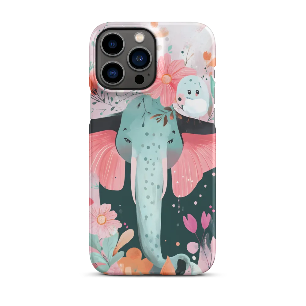Whimsical Elephant in Bloom