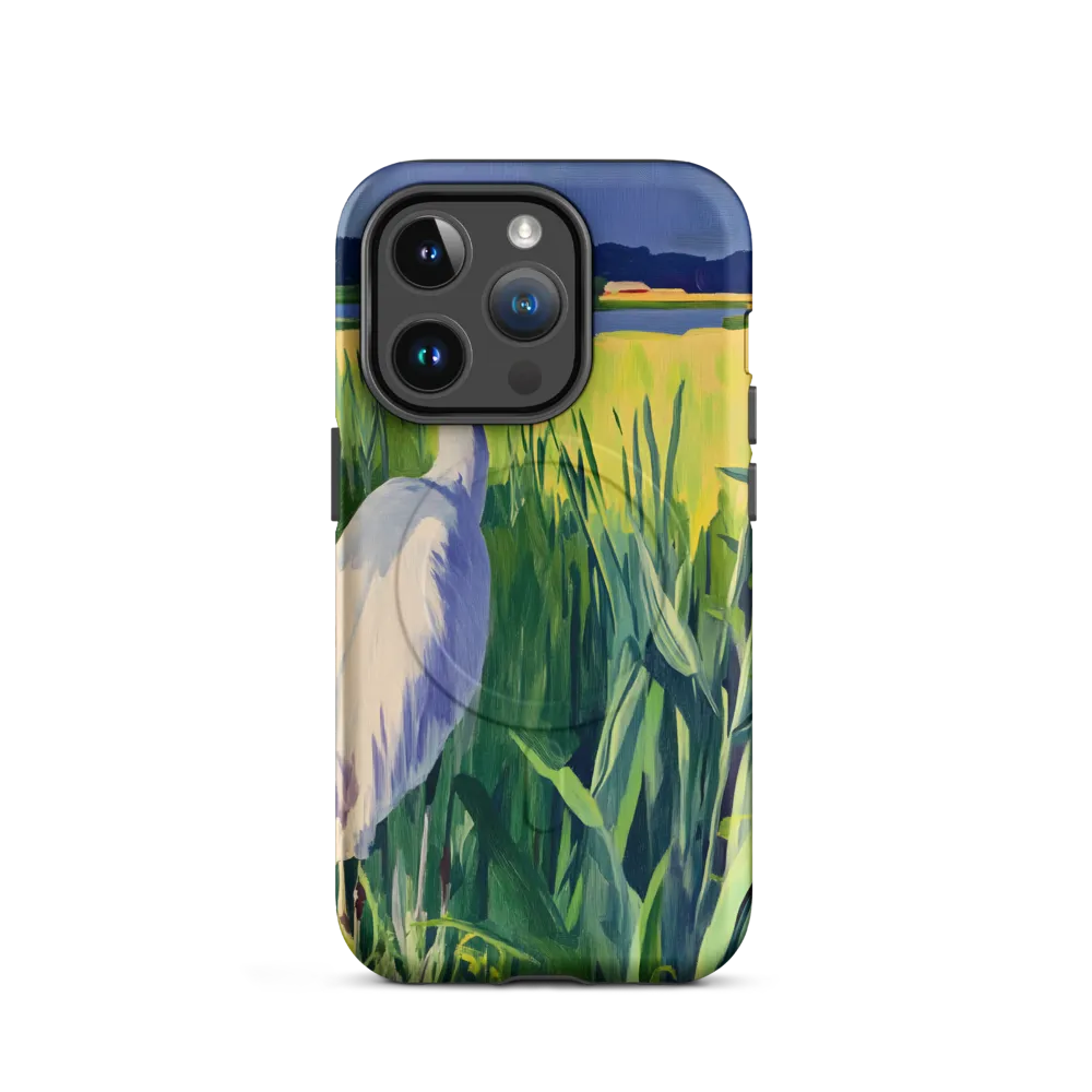 Graceful Presence: The Heron in the Meadow