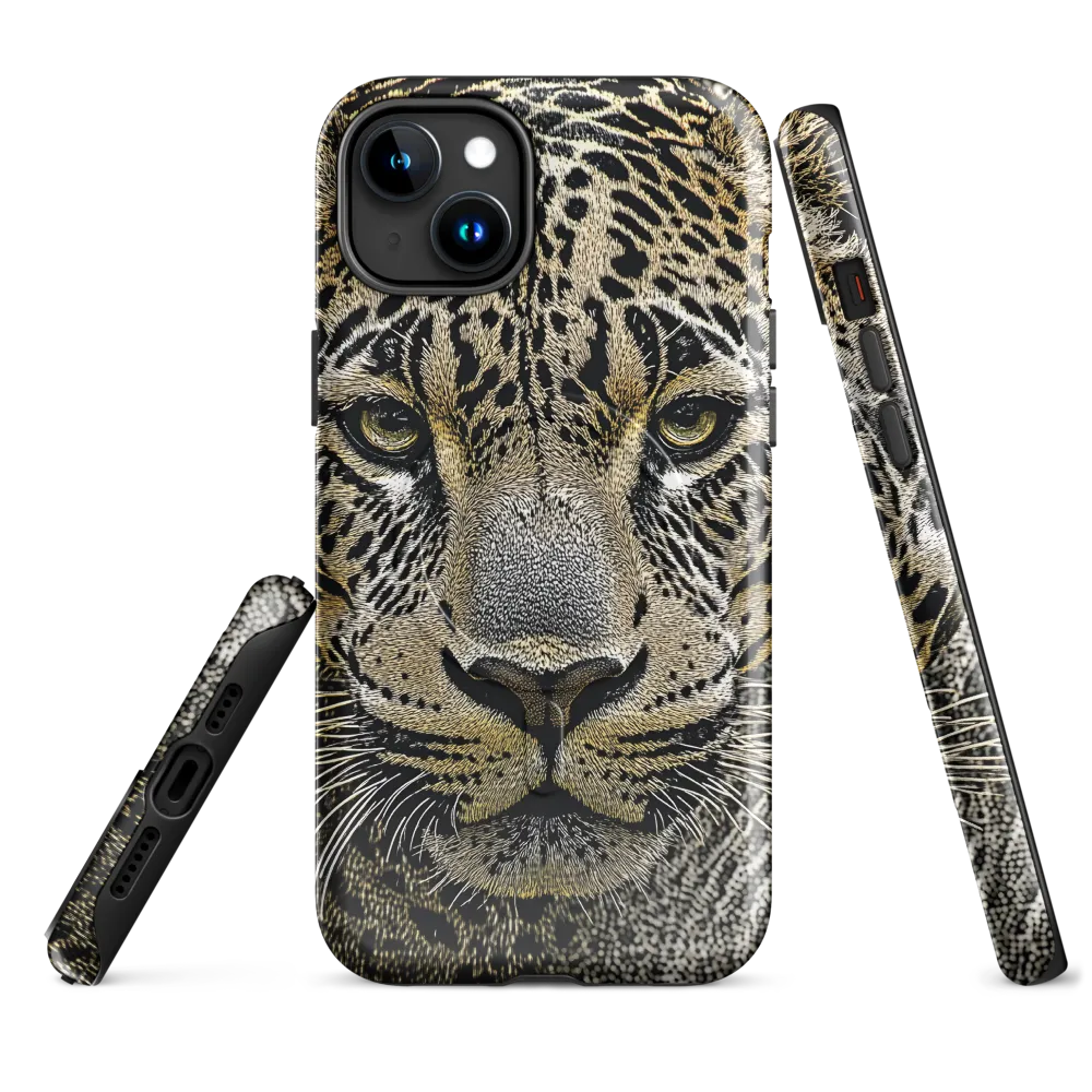 The Majestic Gaze: Portrait of a Leopard