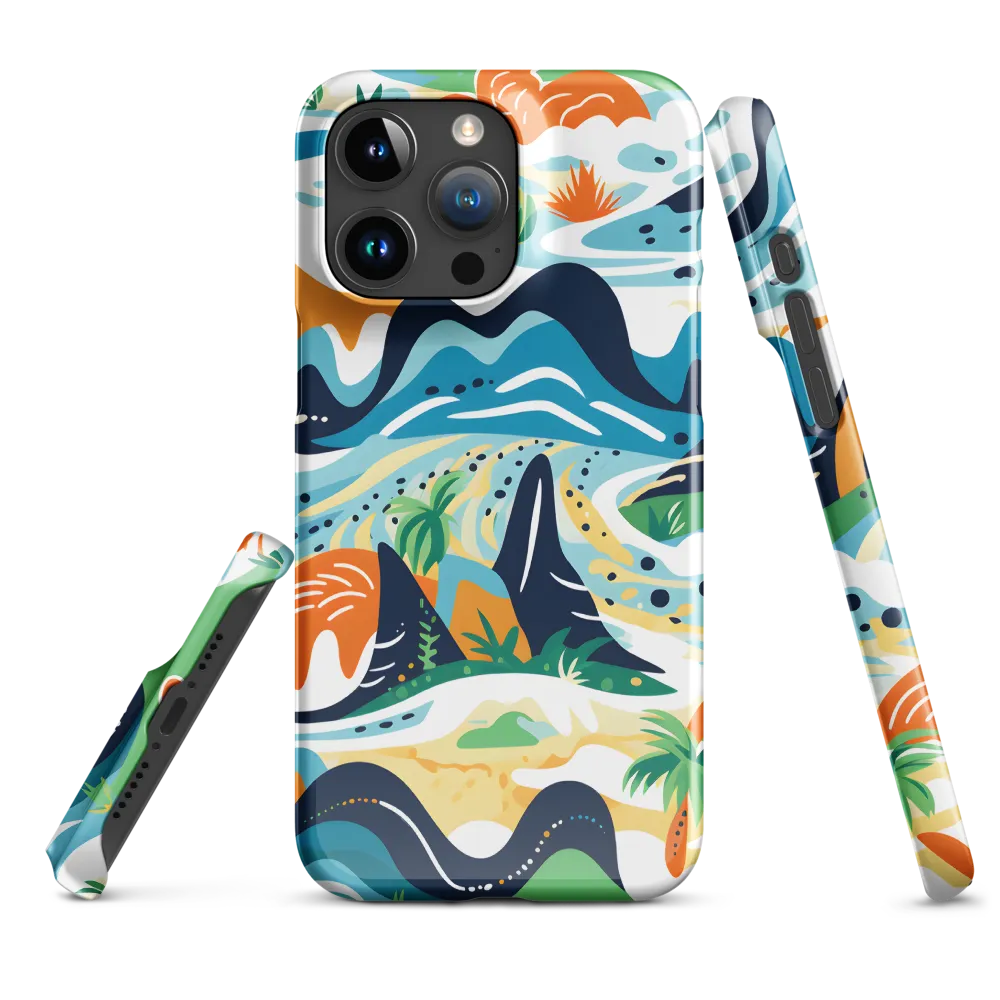 Abstract Tropical Landscape