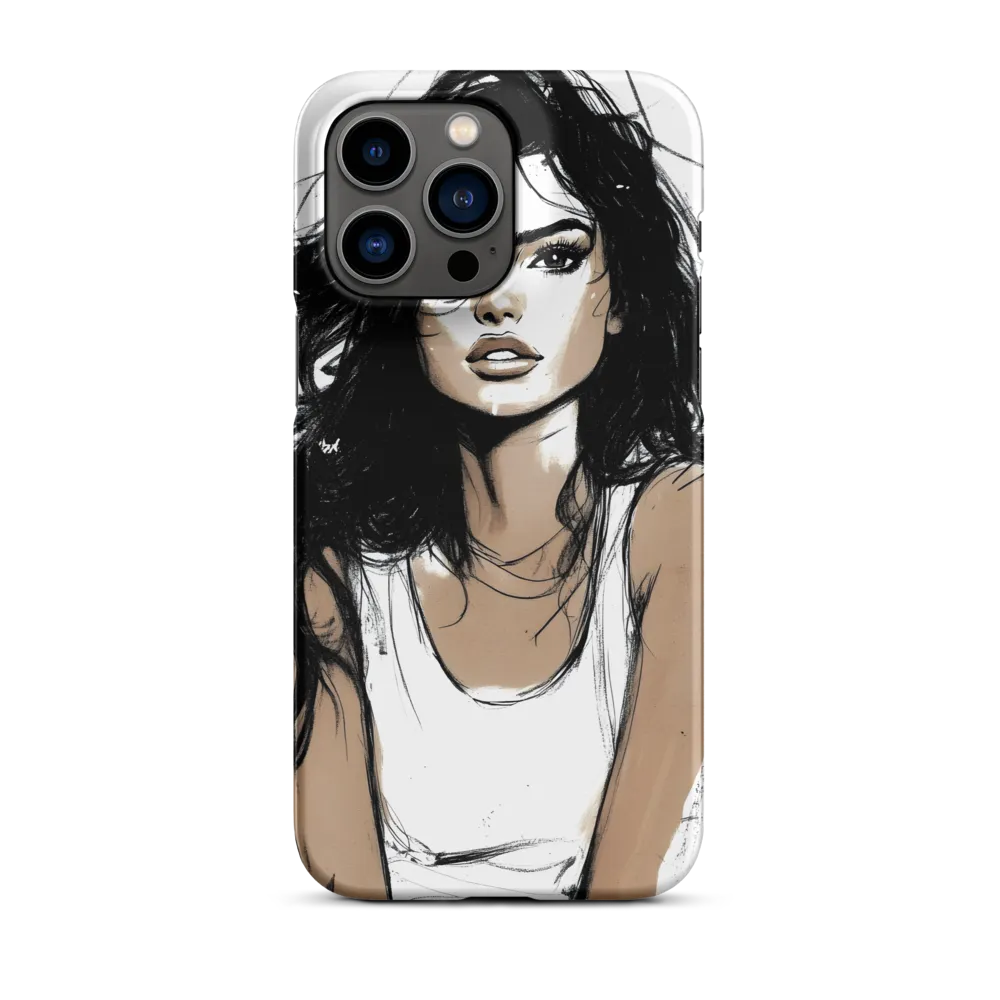 Whispers of Elegance | Phone Case |  14 Pro Max | Snap Case | Matte