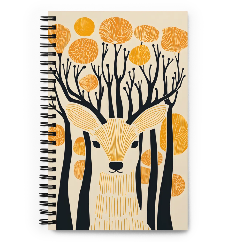 Whispers of Autumn | Spiral Notebook