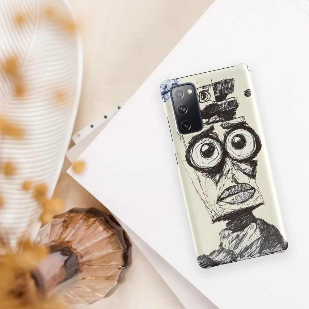 Abstract Surrealist Figure in Cubism