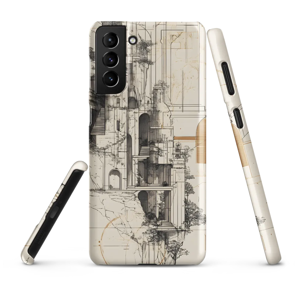 Ethereal Architectures | Phone Case |  S21 Plus | Snap Case | Matte