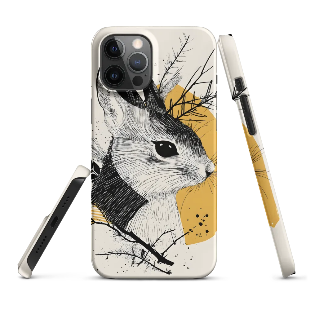 Ethereal Rabbit: A Study in Line Art