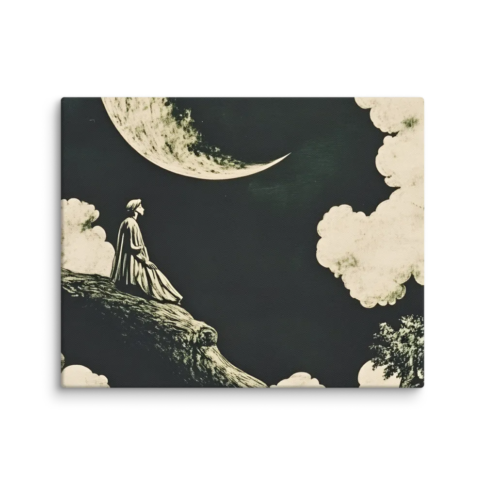 Whispers of the Moon | Canvas | 8″×10″