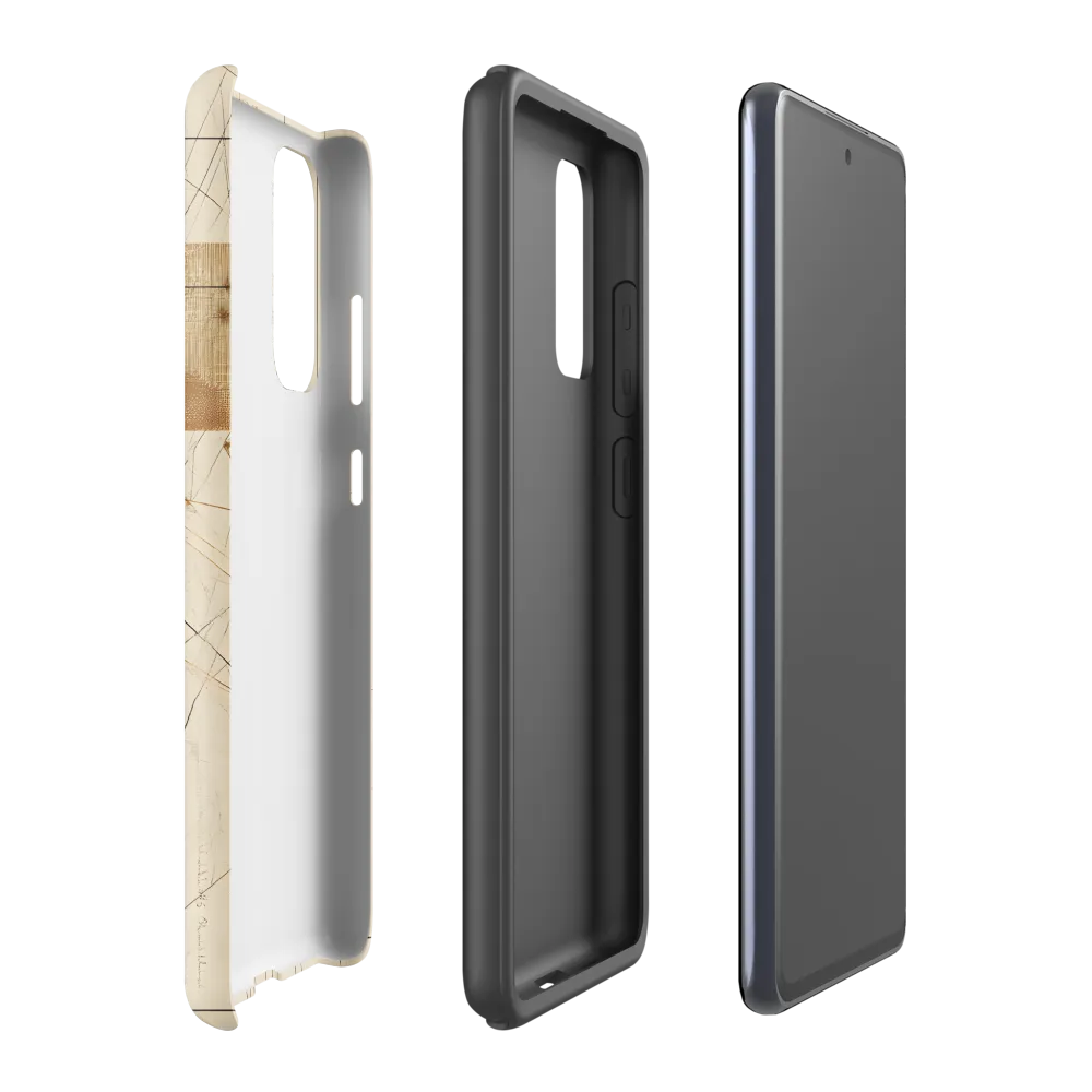 Elegance in Lines | Phone Case |  S20 FE | Tough Case | Matte