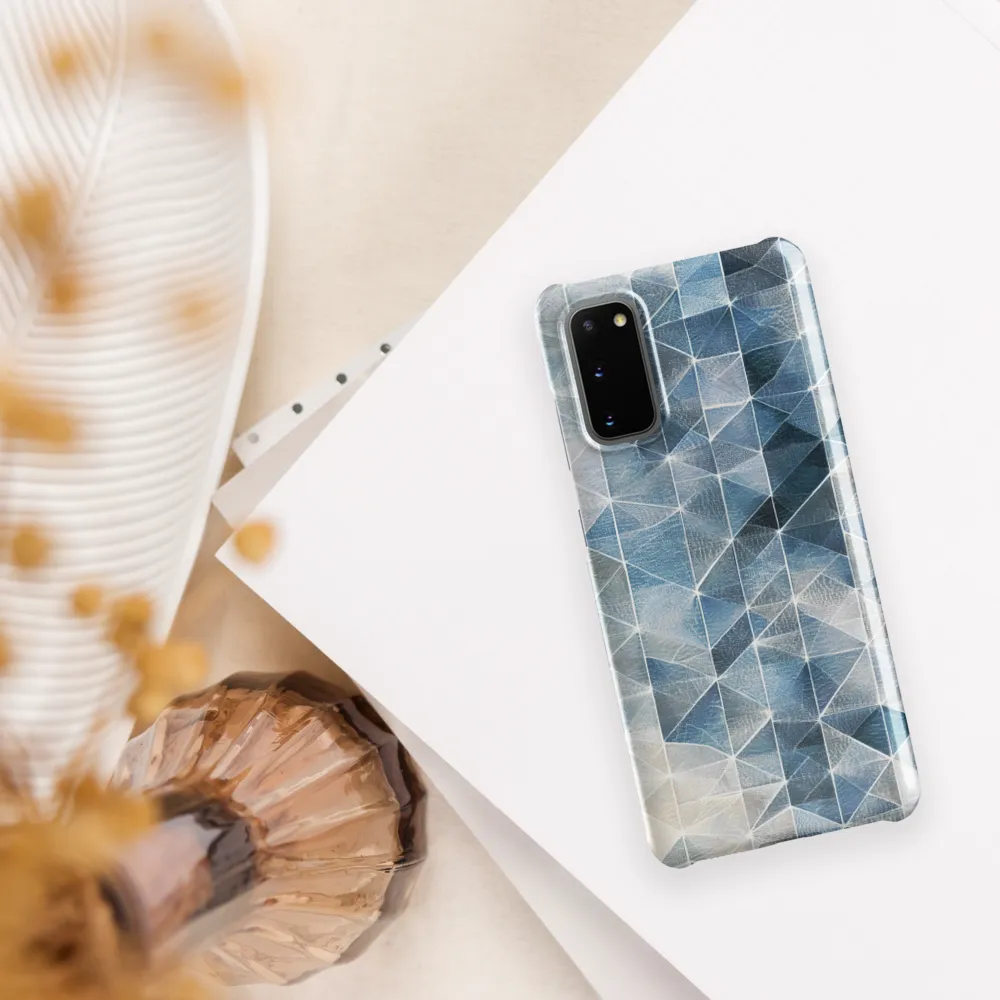 Geometric Harmony in Blue