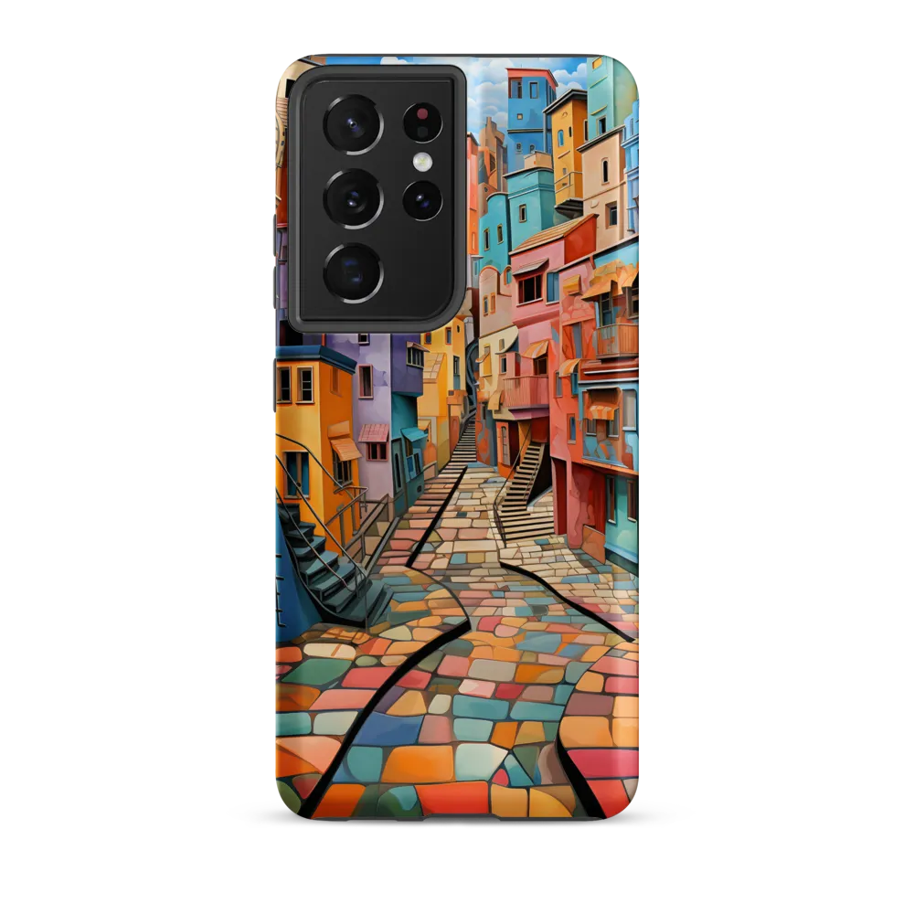 Vibrant Cityscape: A Kaleidoscope of Colors