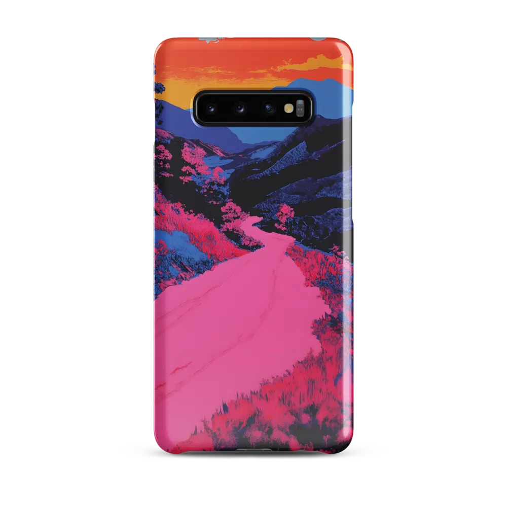 Ethereal Landscape in Vivid Hues | Phone Case |  S10 Plus | Snap Case | Glossy