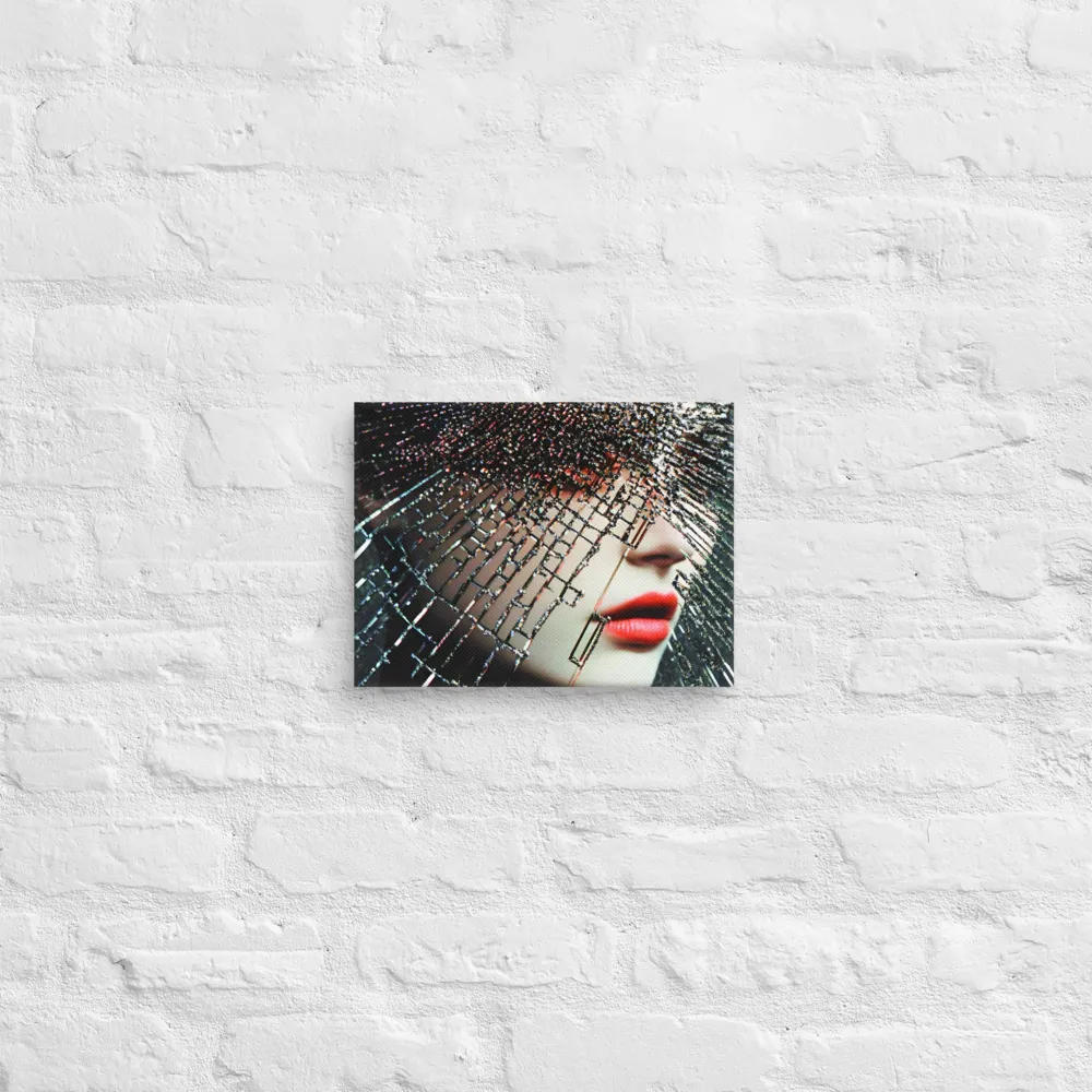 Fractured Identity | Canvas | 9″×12″