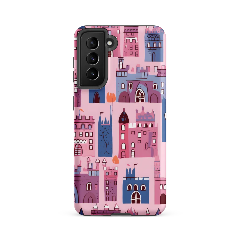 Whimsical Castles: A Playful Tapestry | Phone Case |  S21 FE | Tough Case | Matte