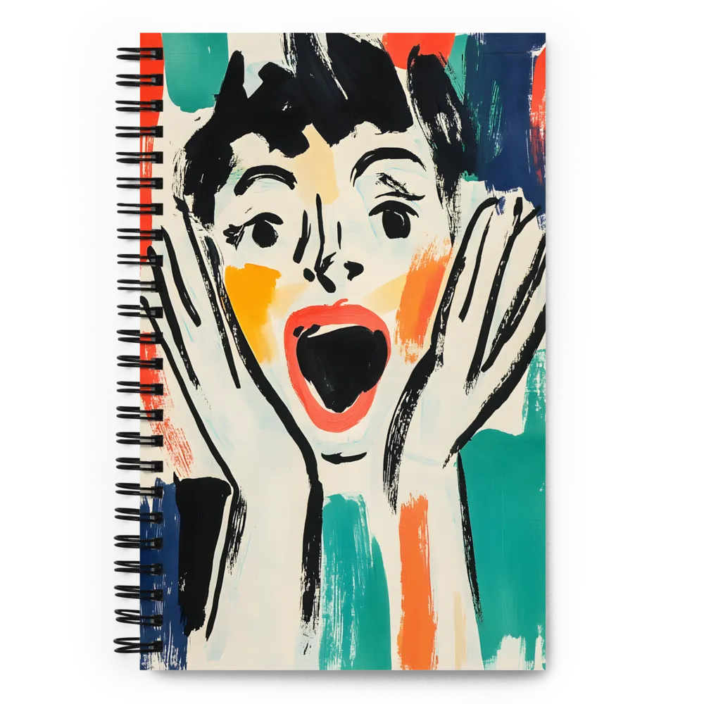 Outburst of Emotion | Spiral Notebook