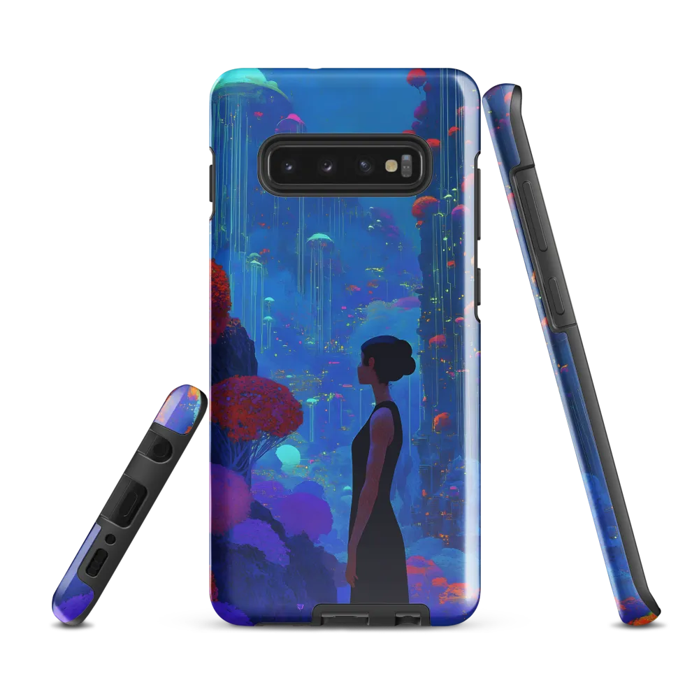 Whispers of Bioluminescence | Phone Case |  S10 Plus | Tough Case | Glossy